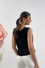 STORIA CANOTTA CON  PAILLETTES