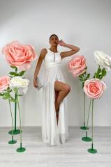 STORIA ABITO DAMIGELLA CON MICRO PAILLETES