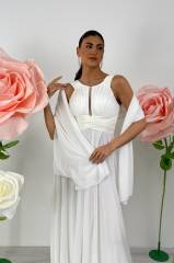 STORIA ABITO DAMIGELLA CON MICRO PAILLETES