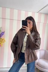 STORIA GIUBBINO IN ECO PELLE-MIRIAM