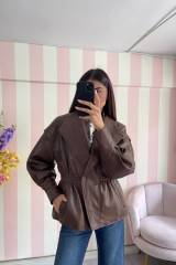 STORIA GIUBBINO IN ECO PELLE-MIRIAM