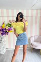 STORIA GONNA IN DENIM CON STRASS