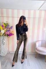 STORIA PANTA-LEGGINS ANIMALIER