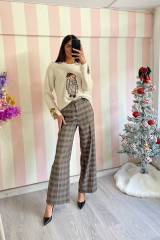 STORIA MAGLIA CON ORSETTO IN PAILLETTES