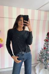 STORIA MAGLIA CON MICRO-PAILLETTES