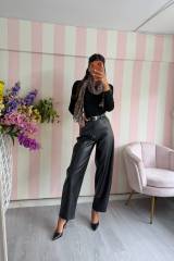 STORIA PANTALONI IN ECO-PELLE BALLOON