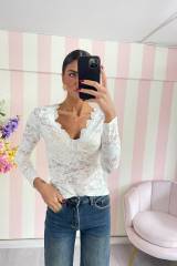 STORIA MAGLIA IN PIZZO SCOLLO A PUNTA