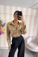 STORIA CAMICIA IN SATIN