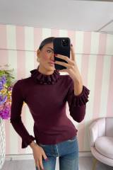 STORIA MAGLIA CON ROUCHES