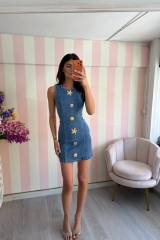 STORIA ABITO IN DENIM STELLA